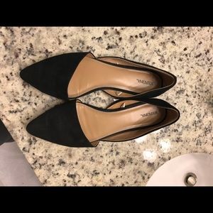 Merona black flats